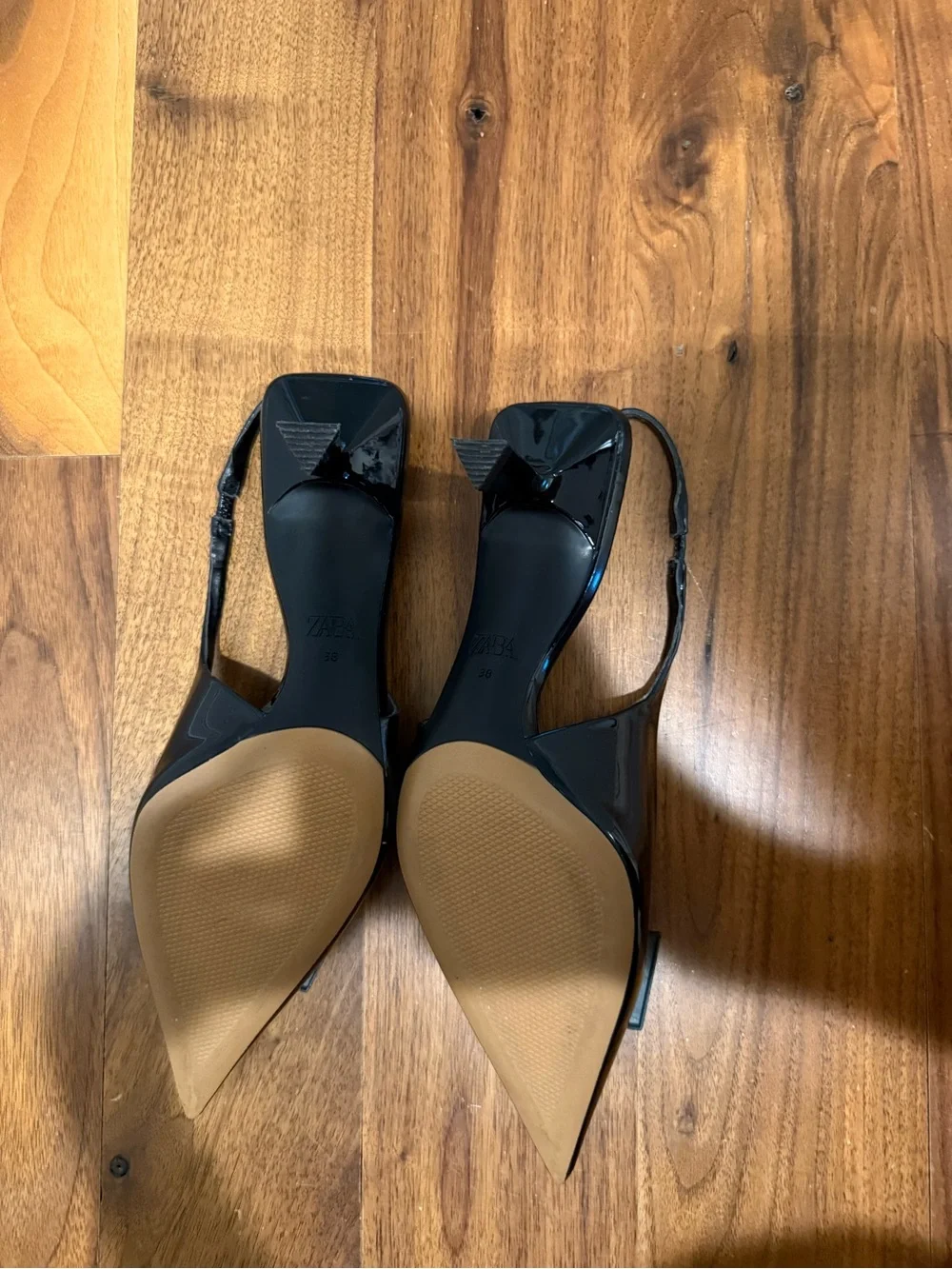 Zara black patent